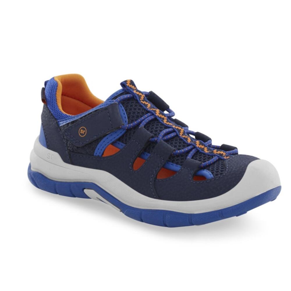Stride Rite Srt Wade 2.0 Navy Multi Size 13.5 Sneaker Sandal Unisex Kids NWT